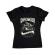 Tricou adler dama speed of caferacer negru