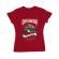 Tricou adler dama speed of caferacer rosu