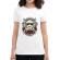 Tricou adler dama sugar skull trooper alb