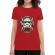 Tricou adler dama sugar skull trooper rosu