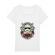 Tricou stanley stella dama sugar skull trooper alb