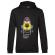 Hoodie barbat cu gluga breaking minion negru