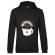 Hoodie barbat cu gluga coffeemagination negru