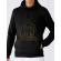 Hoodie barbat cu gluga into the mountain negru