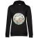 Hoodie dama cu gluga asteroid day negru