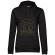 Hoodie dama cu gluga into the mountain negru