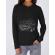 Hoodie dama cu gluga wander negru