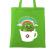 Sacosa din panza coffeemagination verde mar