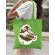 Sacosa din panza the great wave off coffee verde mar