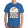 Tricou adler barbat asteroid albastru azuriu