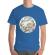 Tricou adler barbat asteroid day albastru azuriu