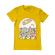 Tricou adler barbat asteroid galben