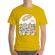 Tricou adler barbat asteroid galben