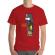 Tricou adler barbat bart vader rosu
