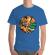 Tricou adler barbat have a nice day albastru azuriu