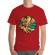 Tricou adler barbat have a nice day rosu