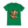 Tricou adler barbat have a nice day verde mediu