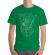 Tricou adler barbat ok but first coffee verde mediu
