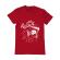 Tricou adler barbat relax rosu