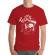 Tricou adler barbat relax rosu