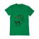 Tricou adler barbat skull island verde mediu