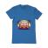 Tricou adler barbat sunset van albastru azuriu