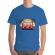 Tricou adler barbat sunset van albastru azuriu
