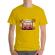 Tricou adler barbat sunset van galben