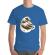 Tricou adler barbat the great wave off coffee albastru azuriu