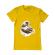 Tricou adler barbat the great wave off coffee galben