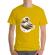 Tricou adler barbat the great wave off coffee galben