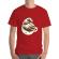 Tricou adler barbat the great wave off coffee rosu