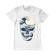 Tricou adler barbat the great wave off skull alb