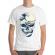 Tricou adler barbat the great wave off skull alb