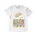 Tricou adler copil asteroid alb