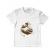 Tricou adler copil the great wave off coffee alb