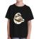 Tricou adler copil the great wave off coffee negru