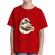 Tricou adler copil the great wave off coffee rosu