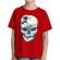 Tricou adler copil the great wave off skull rosu