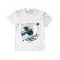 Tricou adler copil the great wave off sound alb