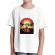 Tricou adler copil welcome to my paradise alb