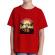 Tricou adler copil welcome to my paradise rosu