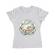 Tricou adler dama asteroid day alb