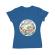 Tricou adler dama asteroid day albastru azuriu