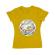 Tricou adler dama asteroid day galben