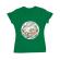 Tricou adler dama asteroid day verde mediu
