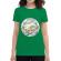Tricou adler dama asteroid day verde mediu