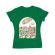 Tricou adler dama asteroid verde mediu