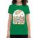 Tricou adler dama asteroid verde mediu