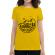 Tricou adler dama go outdoor galben